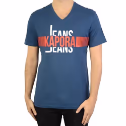 KAPORAL - T-Shirts manches courtes col en v coton DELMO