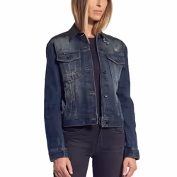 Veste en jean slim stretch used  -  Kaporal - Femme