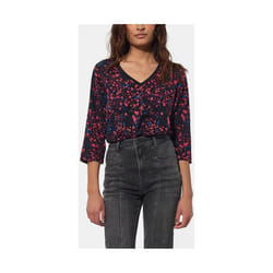 Blouse fleurie col V   -  Kaporal - Femme