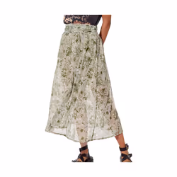 KAPORAL -  Jupe longue fleurie Femme BISHO