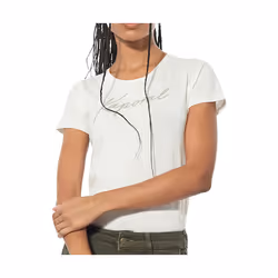 Tee shirt cintré coton bio  -  Kaporal - Femme