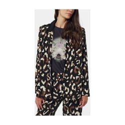 Blazer léopard   -  Kaporal - Femme