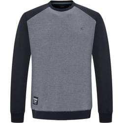 Sweat bicolore à logo  -  Kaporal - Homme