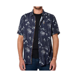KAPORAL -  Chemise fleurie bleue Homme  TIMMO