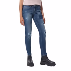 Jean slim stretch destroy  -  Kaporal - Femme