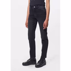 KAPORAL - Jean straight noir Femme SLAN