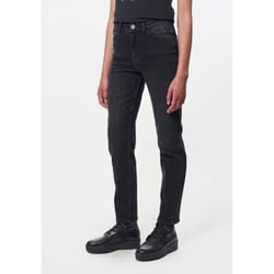 KAPORAL - Jean straight noir Femme SLAN