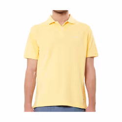 KAPORAL - Polo jaune Homme en 100% coton CORTO