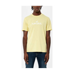 KAPORAL - T-shirt jaune Homme en 100% coton LERES