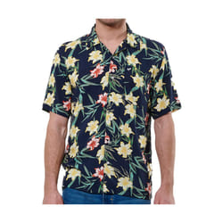 KAPORAL - Chemise fleurie bleue Homme  MACAO