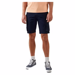 KAPORAL - Short bleu cargo Homme en 100% coton MARCO