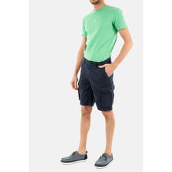 KAPORAL - Short bleu cargo Homme en 100% coton MARCO