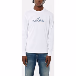 KAPORAL - T-shirt blanc Homme en 100% coton bio PERES
