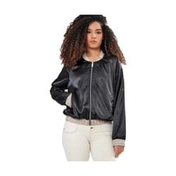 Veste Kaporal Réversible veste fleurie Femme Noir