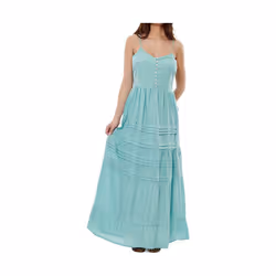 KAPORAL - Robe longue bleue femme GELLY