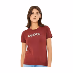 T shirt Kaporal Jasic Femme Rouge