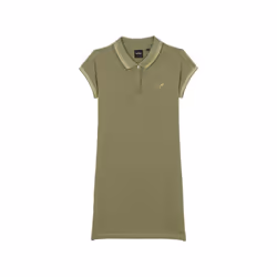 KAPORAL - Robe polo kaki Fille en 100% coton FADO