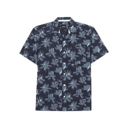 KAPORAL - Chemise fleurie bleue Garçon en 100% coton PAUL