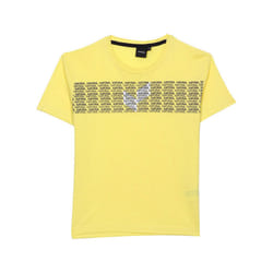 KAPORAL - T-shirt jaune en 100% coton PAX