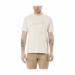 KAPORAL - T-shirt à rayures beige Homme en 100% coton SONNY