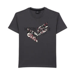 KAPORAL - T-shirt gris Garçon 100% coton EWAG