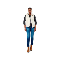 Doudoune sans manche Kaporal peche Femme Beige