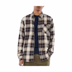 KAPORAL - Chemise à carreaux bleue marine Homme CASEY