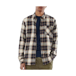 KAPORAL - Chemise à carreaux bleue marine Homme CASEY