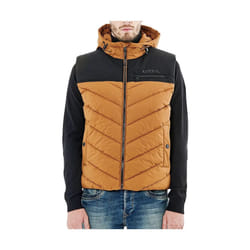 Doudoune sans manche Kaporal Chet biscui Homme Jaune