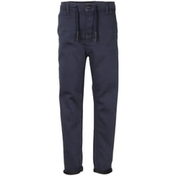 KAPORAL - Pantalon relaxed cropped bleu Garçon  TIWIX