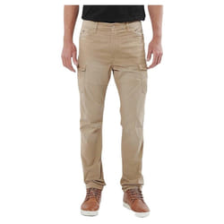 KAPORAL - Jean relaxed straight beige Homme  KALIS