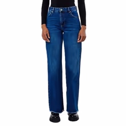 KAPORAL - Jean wideleg bleu Femme  VIOLA