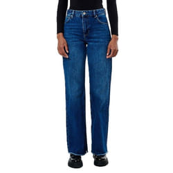 KAPORAL - Jean wideleg bleu Femme  VIOLA