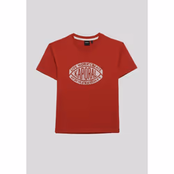 KAPORAL - T-shirt rouge Garçon 100% coton OKIDO