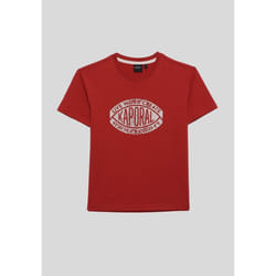 KAPORAL - T-shirt rouge Garçon 100% coton OKIDO