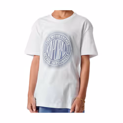 KAPORAL - T-shirt blanc Garçon 100% coton OLDI