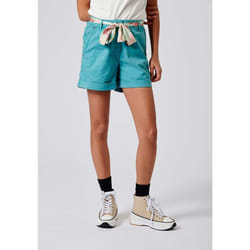 Short Kaporal Como Femme Bleu