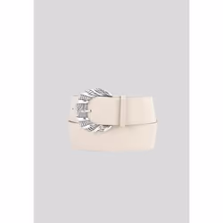 KAPORAL - Ceinture en cuir beige Femme LOANE