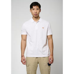 KAPORAL - Polo blanc Homme en 100% coton BOSCI