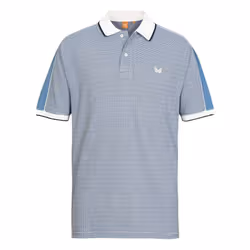 KAPORAL - Polo bleu Homme 100% coton BRITS