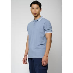 KAPORAL - Polo bleu ciel Homme 100% coton JAROD