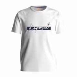 KAPORAL - T-shirt blanc Garçon 100% coton OMIL