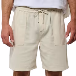 KAPORAL - Short écru Homme 100% coton TURIN - 2XL