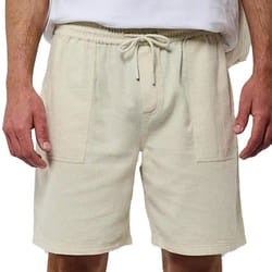 KAPORAL - Short écru Homme 100% coton TURIN - 2XL