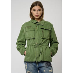 Veste saharienne - KAPORAL - VIRIL - Manches amovibles - Kaki - Femme