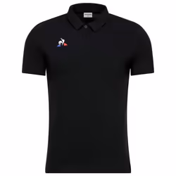 Polo Le Coq Sportif Presentation - Noir - Manches courtes - Homme