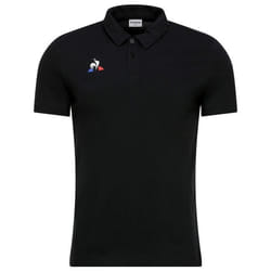 Polo Le Coq Sportif Presentation - Noir - Manches courtes - Homme