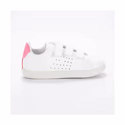 Basket Le Coq Sportif courtset inf sport Fille Blanc