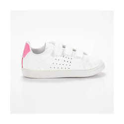 Basket Le Coq Sportif courtset inf sport Fille Blanc