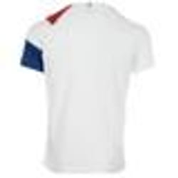 T-shirt Le Coq Sportif Ess Tee SS N°10 - Homme - Blanc - Manches courtes - Col arrondi